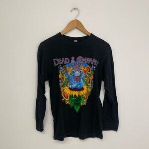 Dead & Company 2017 Tour Graphic Shirt Top Short Sleeve Size M Black